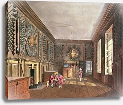 Постер Пайн Уильям (грав) The Guard Chamber, St. James' Palace from Pyne's 'Royal Residences', 1818