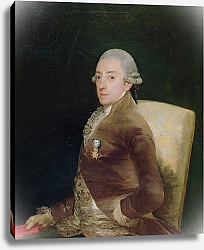 Постер Гойя Франсиско (Francisco de Goya) Bernardo de Iriarte, 1797