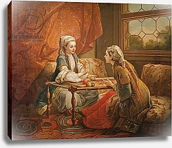 Постер Лоо Чарли Madame de Pompadour in the role of fortuneteller