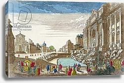 Постер Школа: Французская The Trevi Fountain, Rome