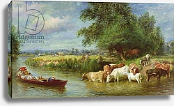 Постер Брэдли Базиль A Midsummer's Day on the Thames