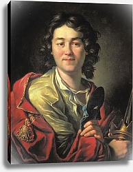 Постер Лосенко Антон Портрет актера Федора Григорьевича Волкова. 1763