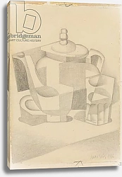 Постер Грис Хуан Still Life with Teapot; Nature morte a la theiere, 1916