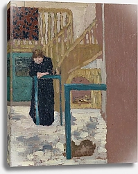 Постер Вюйар Эдуар Mme Vuillard in a Set Designer's Studio, 1893-94