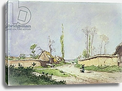 Постер Харпигнес Генри Джозеф No.1534 A Village Road, Oiseme, 1888
