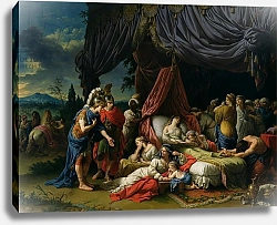 Постер Лагрене Жан-Жак The Death of the Wife of Darius III 1785