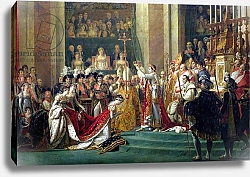 Постер Давид Жак Луи The Consecration of the Emperor Napoleon -2