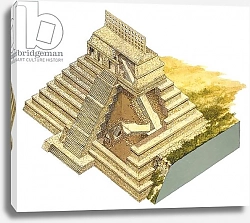 Постер Азнар Ценамор Фернандо Palenque, Mexico. Temple of the Inscriptions