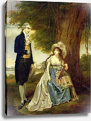 Постер Девис Артур Mr and Mrs Fraser, c.1785-90