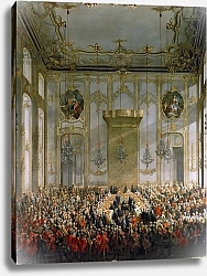 Постер Мейтенс Мартин Court Banquet in the Great Antechamber of the Hofburg Palace, Vienna