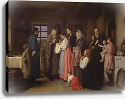 Постер Карнеев Аким The Christening, 1873