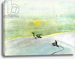 Постер Садбери Джиджи (совр) My Wheelbarrow And The Snow Tiger, 2004,