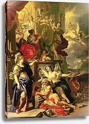 Постер Солимена Франческо Allegory of a Reign, 1690