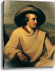 Постер Тишбейн Иоганн Johann Wolfgang von Goethe in the Campagna, c.1790