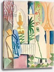 Постер Макке Огюст (Auguste Maquet) In the Temple Hall; In der Tempelhalle, 1914
