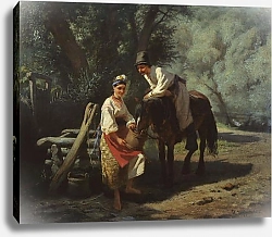 Постер Трутовский Константин Сцена у колодца