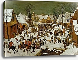 Постер Брейгель Питер Старший Massacre of the Innocents, 1565-66