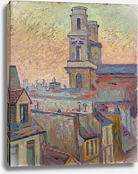 Постер Гуилаумин Арманд L’Eglise Saint-Sulpice, Paris