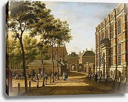 Постер ЛаФарг Пауль The Hague: the Mauritspoort and the Binnenhof Seen Across the Plein, 1773