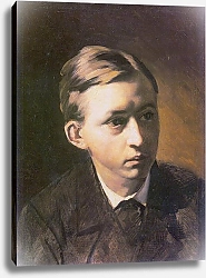 Постер Перов Василий Портрет Н.А.Касаткина. 1876