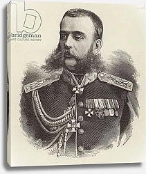 Постер Школа: Французская Mikhail Skobelev, Russian General of the Russo-Turkish War of 1877-1878