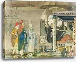 Постер Альма-Тадема Лоуренс (Lawrence Alma-Tadema) Fredegonda at the Deathbed of Praetextatus