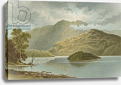 Постер Школа: Английская 19в. Ben Venue & Ellen's Isle - Loch Katrine