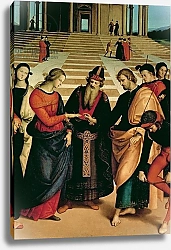 Постер Рафаэль (Raphael Santi) The Marriage of the Virgin, 1504