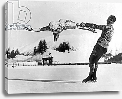 Постер Figure Skating Merry-Go-Round on the Ice