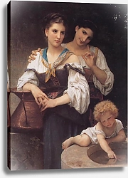 Постер Бугеро Вильям (Adolphe-William Bouguereau) Секрет