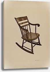 Постер Гриффит Лерой Pa. German Rocking Chair