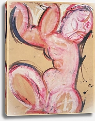 Постер Модильяни Амедео (Amedeo Modigliani) Кариатида