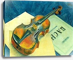 Постер Петров-Водкин Кузьма Still Life with a Violin, 1921