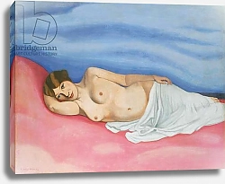 Постер Валлоттон Феликс Reclining female nude, 1913