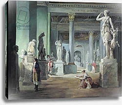 Постер Робер Юбер The Salle des Saisons at the Louvre, c.1802