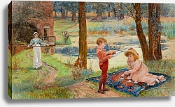 Постер Хейверс Элис Tea party by the pond