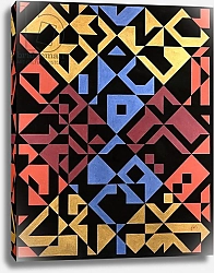 Постер МакКлюр Питер (совр) Interposed Diagonals, 1984