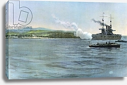 Постер Чапман Карлтон Admiral Sampson's Flag-Ship, the United States Armored Cruiser New York