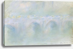 Постер Моне Клод (Claude Monet) Le pont de Waterloo