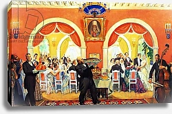 Постер Кустодиев Борис Wedding Feast, 1917