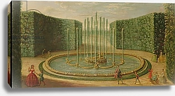 Постер Школа: Французская The Basin of Saturn at Versailles, early eighteenth century