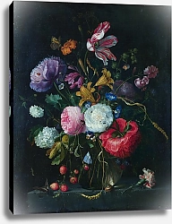 Постер Вальсаппель Якоб Цветы в стеклянной вазе 4