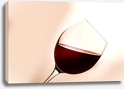 Постер Бокал красного вина 1