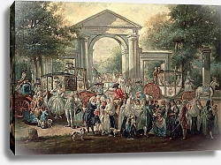 Постер Паре Луис A Fiesta in a Botanical Garden, 1775
