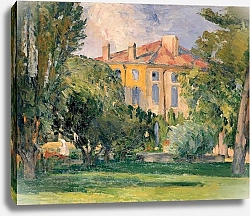 Постер Сезанн Поль (Paul Cezanne) The House of the Jas de Bouffan