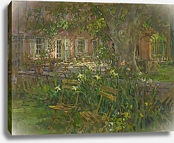 Постер Райдер Сьюзен (совр) Provence Terrace with Iris