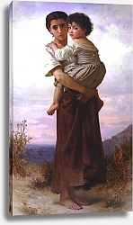 Постер Бугеро Вильям (Adolphe-William Bouguereau) Молодые цыганки