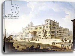 Постер Джоли Антонио The Piazza del Quirinale, with the Castel Sant'Angelo and Saint Peter's beyond,
