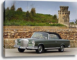Постер Mercedes-Benz 220SE Cabriolet (W111 W112) '1963–65