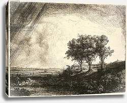 Постер Рембрандт (Rembrandt) 23.K5-292 The Three Trees